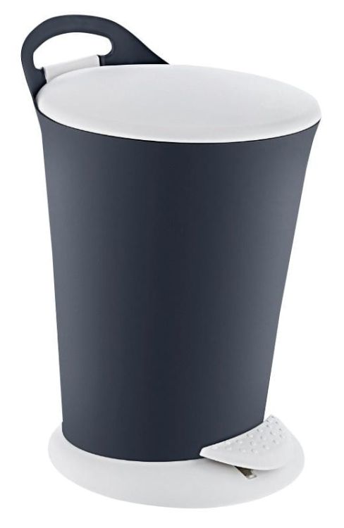 PEDAL kosz na śmieci, 6l, antracyt