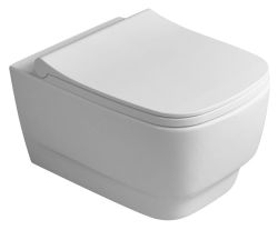 BELLO WC wiszące, Rimless, 35,5x53 cm, biały