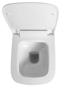 BELLO WC wiszące, Rimless, 35,5x53 cm, biały