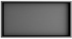 INSERTA półka wpuszczana, 510x270 mm, stal nierdzewna, antracyt