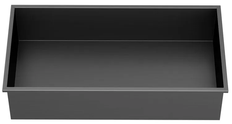 INSERTA półka wpuszczana, 510x270 mm, stal nierdzewna, antracyt