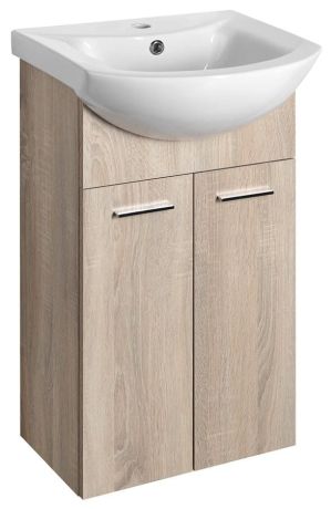 Przejdź do produktu ZOJA szafka umywalkowa 41,5x74x25,3cm, dąb platin