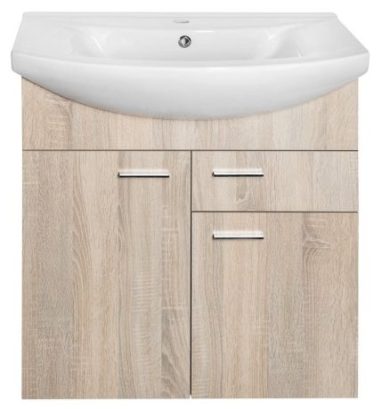 Przejdź do produktu ZOJA szafka umywalkowa 71,5x74x34cm, dąb platin