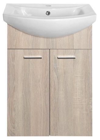 Przejdź do produktu ZOJA szafka umywalkowa 50,5x74x30cm, dąb platin