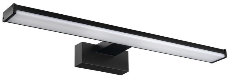 CHICAGO oświetlenie LED 400x120x40 mm, 8W, 230 V, plastik, czarny mat