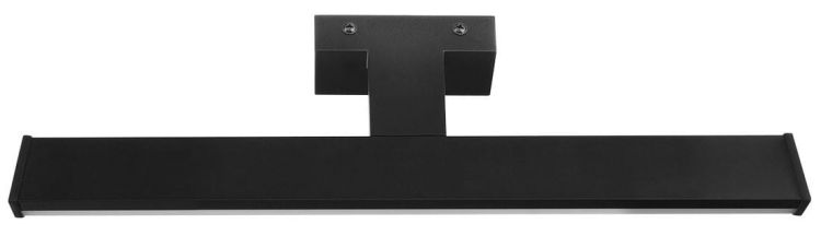 CHICAGO oświetlenie LED 400x120x40 mm, 8W, 230 V, plastik, czarny mat
