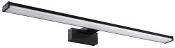 CHICAGO XL oświetlenie LED 600x120x40 mm, 12W, 230 V, plastik, czarny mat