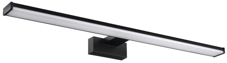 CHICAGO XL oświetlenie LED 600x120x40 mm, 12W, 230 V, plastik, czarny mat