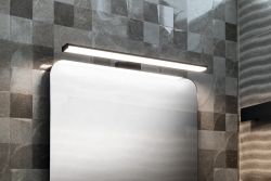 CHICAGO XL oświetlenie LED 600x120x40 mm, 12W, 230 V, plastik, czarny mat
