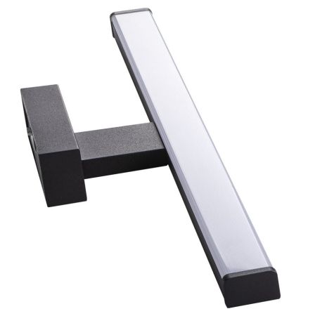 Przejdź do produktu ASTEN oświetlenie LED, ścienne, 8W, 400x110mm, IP44, czarny mat