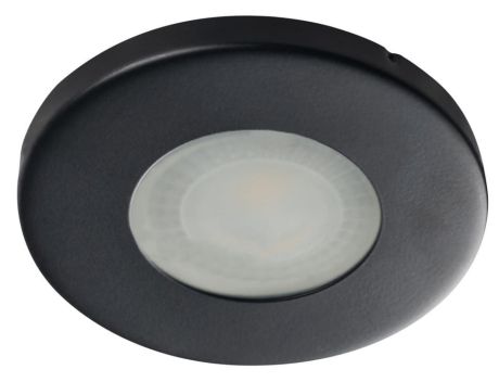 Przejdź do produktu MARIN oświetlenie sufitowe,  ø 85mm, 10W, 12V, IP44, czarny mat