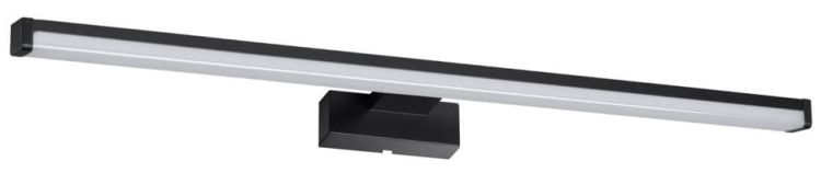 ASTEN oświetlenie LED, ścienne, 12W, 600x42x110mm, czarny mat