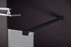 MODULAR SHOWER BLACK wspornik, 1200 mm, czarny
