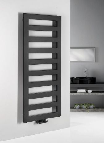 Przejdź do produktu BLOCK grzejnik łazienkowy 500x1465 mm, czarny mat