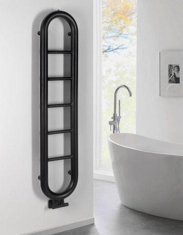 Przejdź do produktu HORIZON grzejnik łazienkowy 330x1500 mm, czarny mat