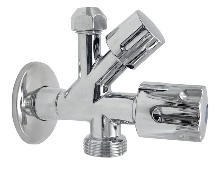 Zawór 1/2"x3/4"x3/8", pralka - zmywarka