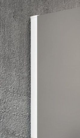 Przejdź do produktu VARIO WHITE jednoczęściowa kabina przysznicowa Walk-In, montaż przy ścianie, szkło matowe, 700 mm