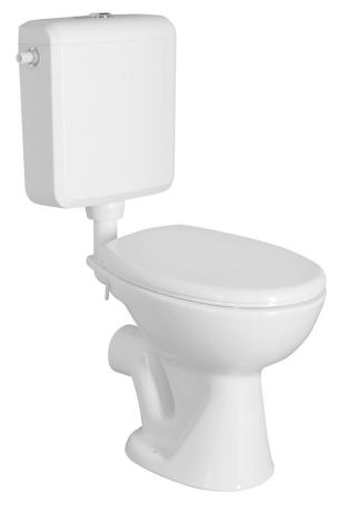 Przejdź do produktu Kompakt WC ze spłuczką oraz mechanizmem spłukującym, tylny odpływ