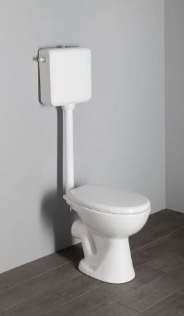 Przejdź do produktu Kompakt WC ze spłuczką oraz mechanizmem spłukującym, tylny odpływ