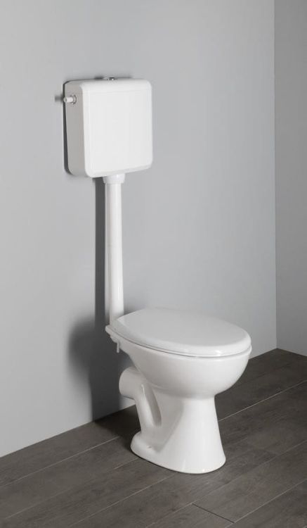 Kompakt WC ze spłuczką oraz mechanizmem spłukującym, tylny odpływ