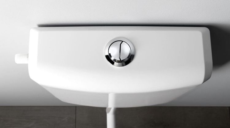 Kompakt WC ze spłuczką oraz mechanizmem spłukującym, tylny odpływ