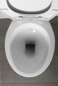 Kompakt WC, mechanizm spłukujący, dolny odpływ
