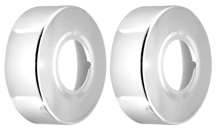 Rozeta 60/24 mm, wysokość 20 mm, chrom