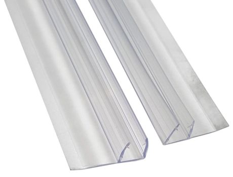 Przejdź do produktu Zestaw uszczelek pionowych do szkła 8/8mm, 2000mm
