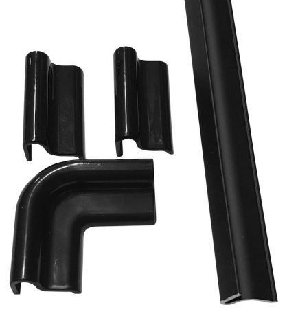 Przejdź do produktu ALTIS BLACK Listwa progowa1000 mm z zaślepkami