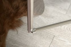 ANTIQUE prostokątna kabina prysznicowa 800x900 mm, wariant L