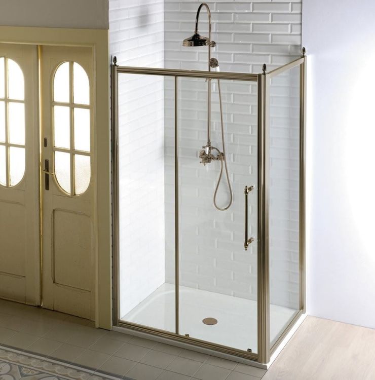 ANTIQUE prostokątna kabina prysznicowa 1400x900 mm, wariant L/R