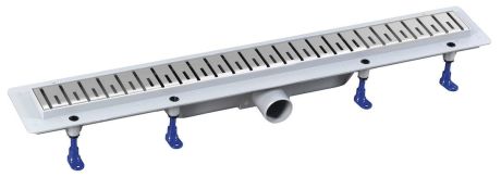 Przejdź do produktu KLAVER odpływ liniowy z rusztem ze stali nierdzewnej, L-810, DN50