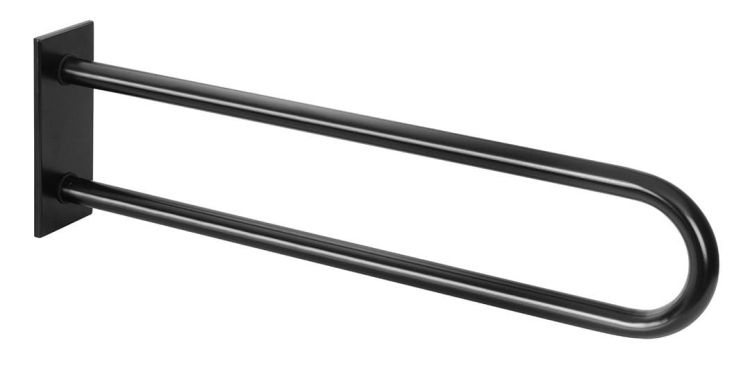 HANDICAP poręcz U, 813mm, czarny