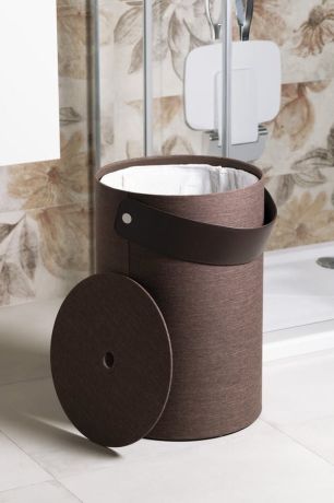 Przejdź do produktu STRESA kosz na bieliznę 42x62,5x42cm, brązowy