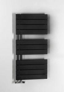 MILI grzejnik łazienkowy 450x934 mm, czarny mat