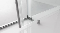 THRON LINE drzwi prysznicowe 1580-1610 mm, szkło czyste