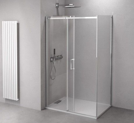 Przejdź do produktu THRON ścianka boczna, 900 mm, szkło przezroczyste