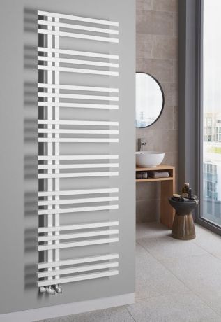 Przejdź do produktu SOPHINA grzejnik łazienkowy 600x1647 mm, biały mat