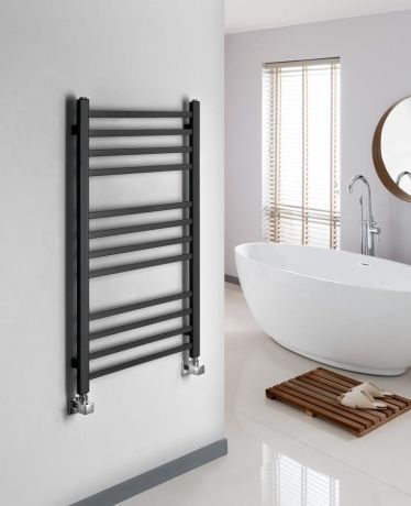 Przejdź do produktu METRO grzejnik łazienkowy 450x890 mm, czarny mat