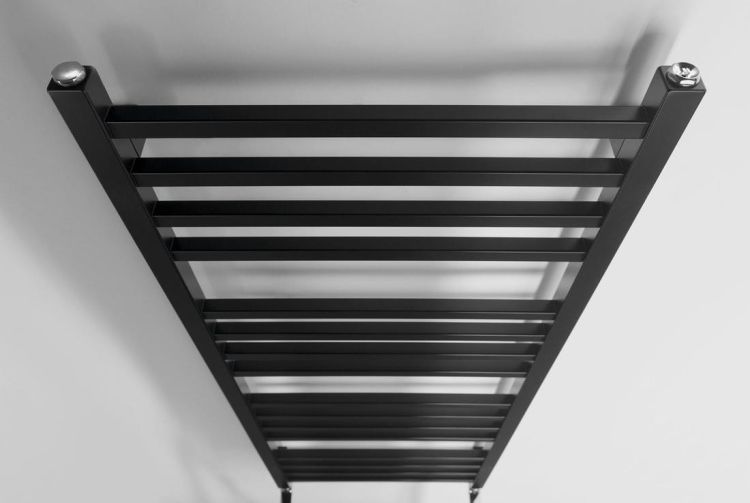 METRO grzejnik łazienkowy 500x1200 mm, czarny mat