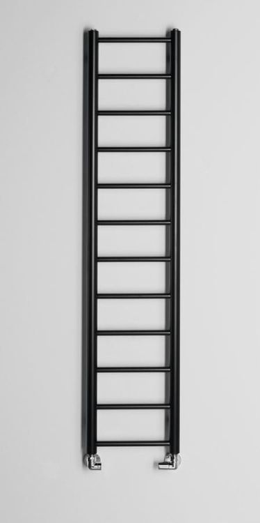 DINA grzejnik łazienkowy 300x1380mm, czarny mat