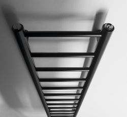 DINA grzejnik łazienkowy 300x1380mm, czarny mat