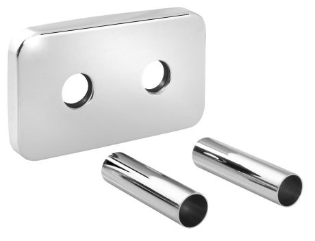 Przejdź do produktu WICHER rozeta maskująca zespolona do zaworów o rozstawie 50mm, chrom
