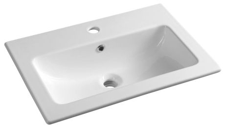 Przejdź do produktu PRACTICO umywalka meblowa ceramiczna 60x40cm, biały
