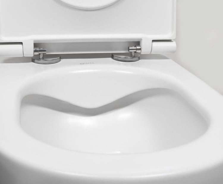 INFINITY miska WC wisząca, Rimless, 36,5x53cm, biały mat