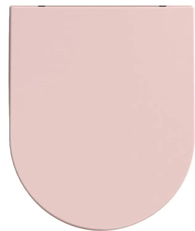 INFINITY Deska WC SLIM, Easy Take, Soft Close, Salmon