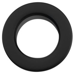 Maskownica przelewu umywalki, 32mm, czarny