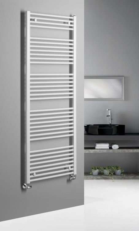 DIRECT Grzejnik elektryczny z podłączeniem bocznym 600x1680 mm, 1013 W, biały