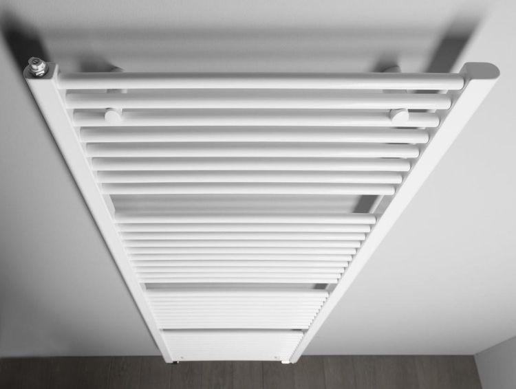 DIRECT Grzejnik elektryczny z podłączeniem bocznym 750x1850 mm, 1439 W, biały