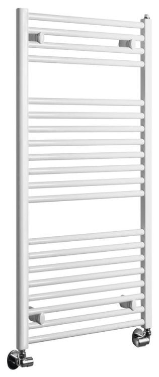 DIRECT Grzejnik elektryczny z podłączeniem bocznym 450x960 mm, 447 W, biały
